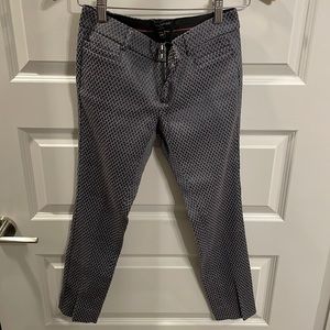 Banana Republic Ankle Cut Trousers Salon Fit 00P